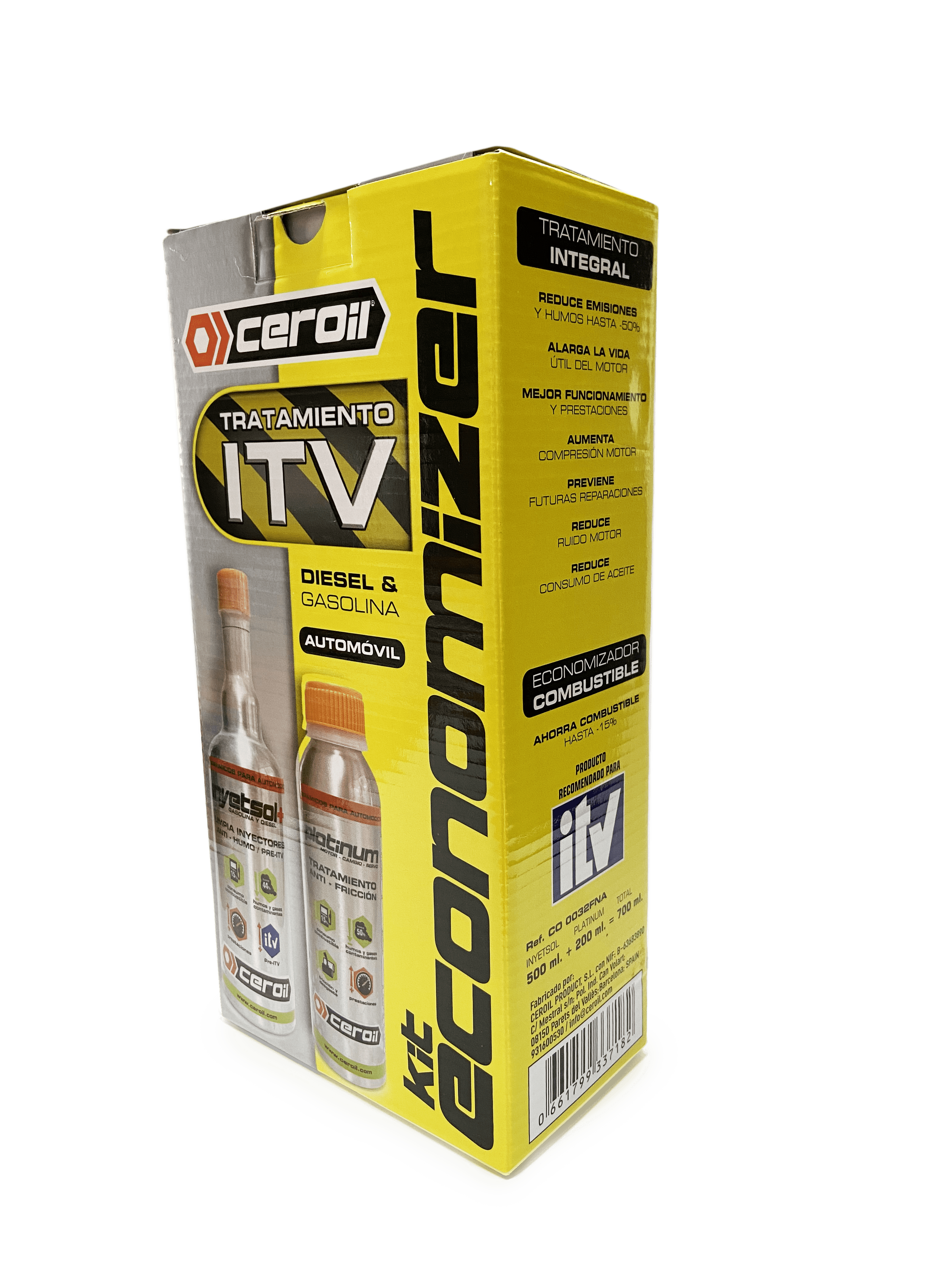 Kit pre ITV para coches - CEROIL KIT ECONOMIZER - CO0032 - Imagen 2