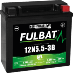 Batería de moto FULBAT 12N5,5-3B GEL - 550980