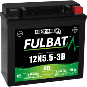 Batería de moto FULBAT 12N5,5-3B GEL - 550980