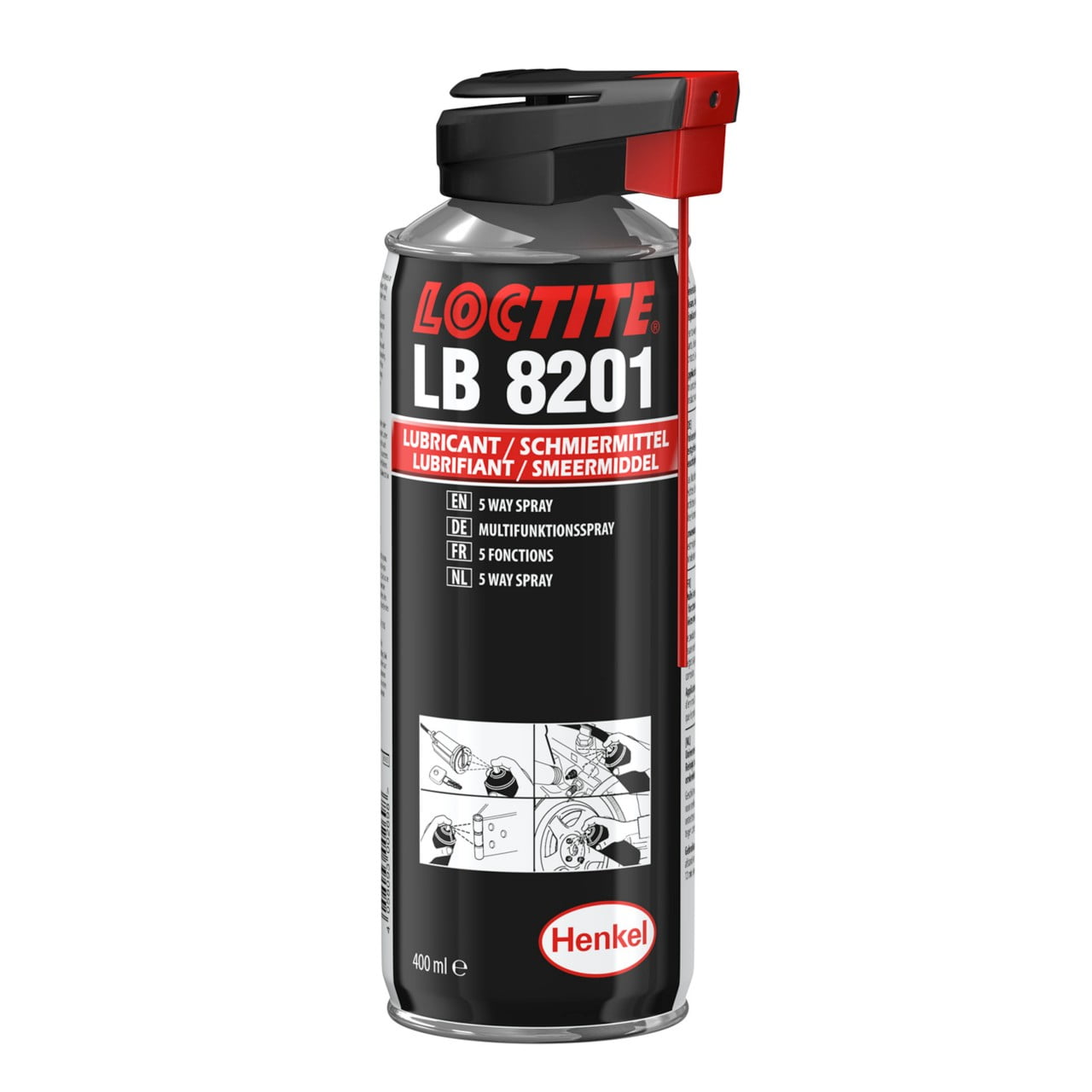 Lubricante uso general LOCTITE 5 SOLUCIONES - LB 8201