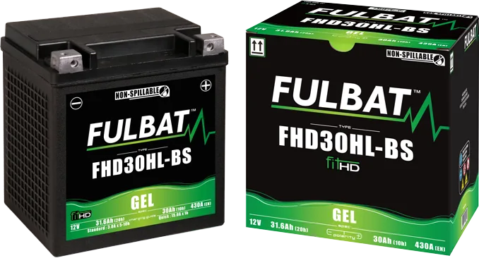 Batería de moto FULBAT YHD30HL-BS GEL - 550882 - Imagen 3