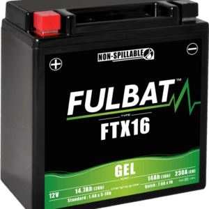 Batería de moto FULBAT YTX16-BS GEL - 550763