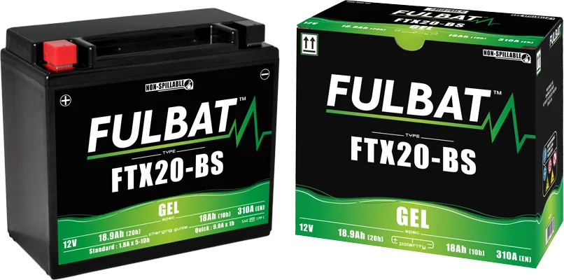 Batería de moto FULBAT YTX20-BS GEL - 550993 - Imagen 3
