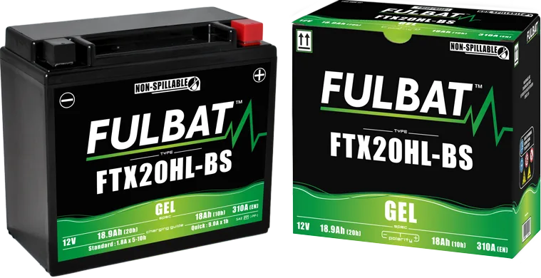 Batería de moto FULBAT YTX20HL-BS GEL - 550924 - Imagen 3