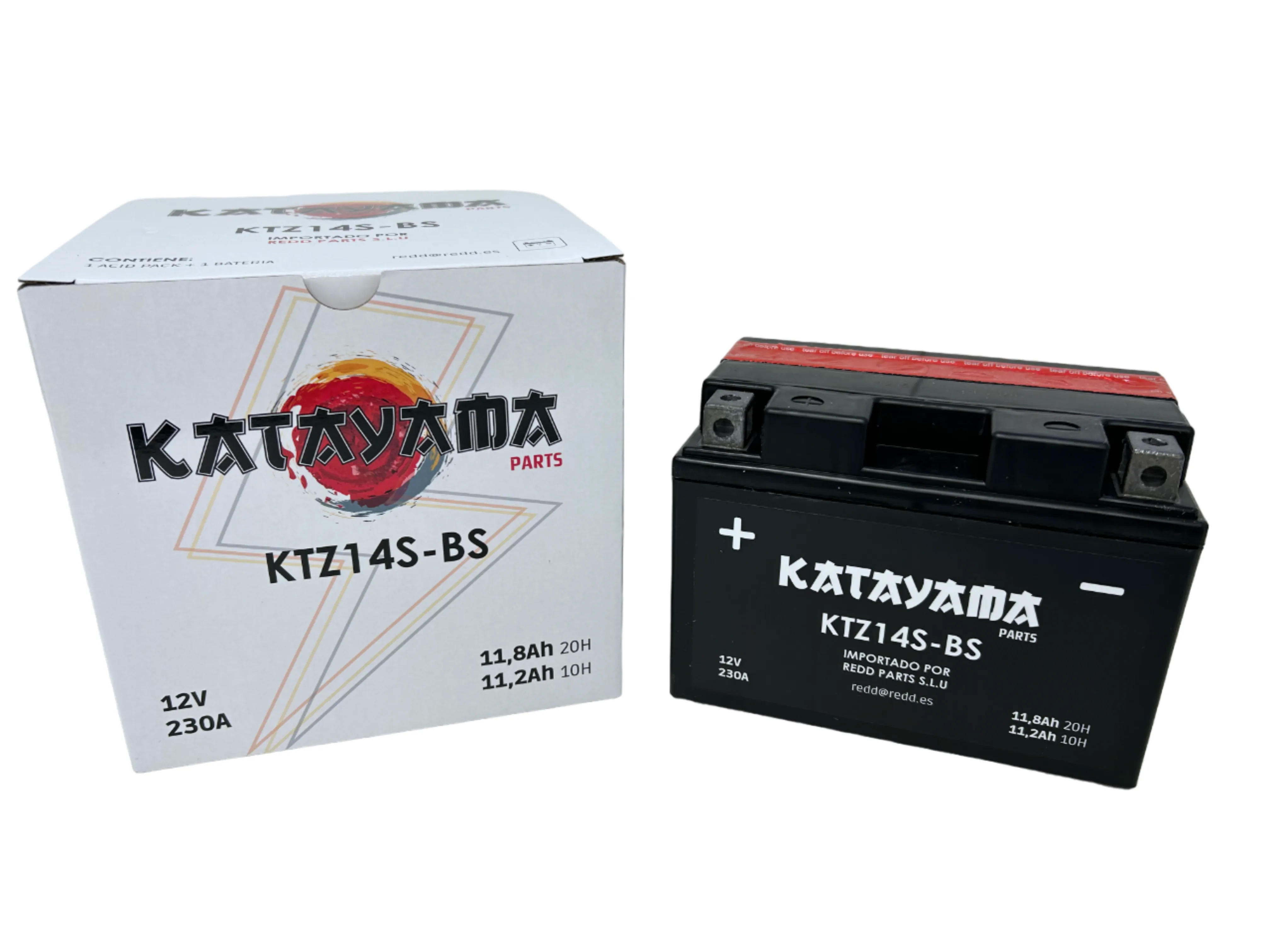 Batería de moto KATAYAMA YTZ14S-BS AGM - 820698-29