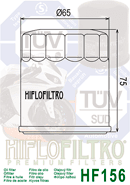 Filtro de aceite Hiflofiltro HF-156 - HF-156 - Imagen 5