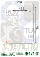 Filtro de aceite Hiflofiltro HF-171CRC - HF-171CRC - Imagen 4