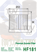 Filtro de aceite Hiflofiltro HF-181 - HF-181 - Imagen 5
