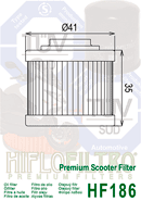 Filtro de aceite Hiflofiltro HF-186 - HF-186 - Imagen 5