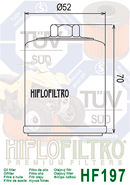 Filtro de aceite Hiflofiltro HF-197 - HF-197 - Imagen 5