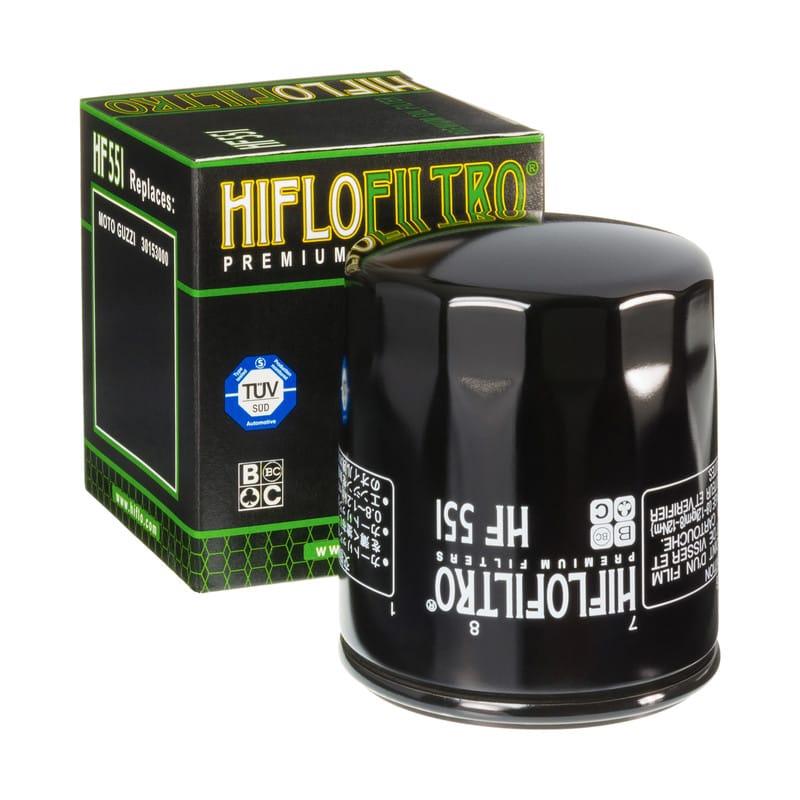 Filtro de aceite Hiflofiltro HF-551 - HF-551