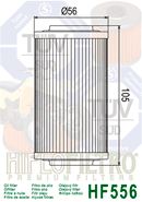 Filtro de aceite Hiflofiltro HF-556 - HF-556 - Imagen 5