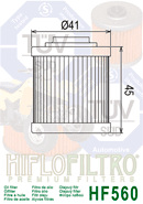 Filtro de aceite Hiflofiltro HF-560 - HF-560 - Imagen 5
