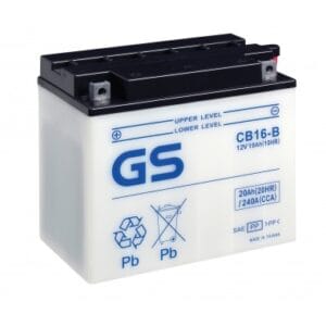 Batería de moto GS YB16-B - YB16-B