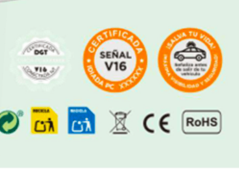 V16 DGT3.0 H RFLECT - Baliza DGT3.0 con Geolocalización - Imagen 3