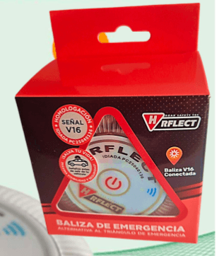 V16 DGT3.0 H RFLECT - Baliza DGT3.0 con Geolocalización - Imagen 2